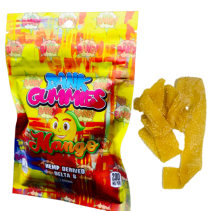 delta 8 dank gummies – mango gummy belts 1000mg