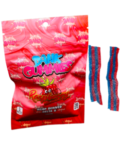 delta 8 dank gummies – raspberry gummy 1000mg